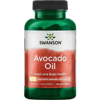 Swanson Avocado Oil, 60 меки капсули, Swanson (SWE054)