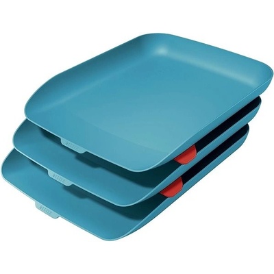 Leitz Cosy odkladač s organizérem klidný modrý 3 ks