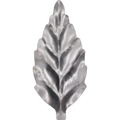 List 165x75x0,8 mm, lisovaný bez povrchové úpravy