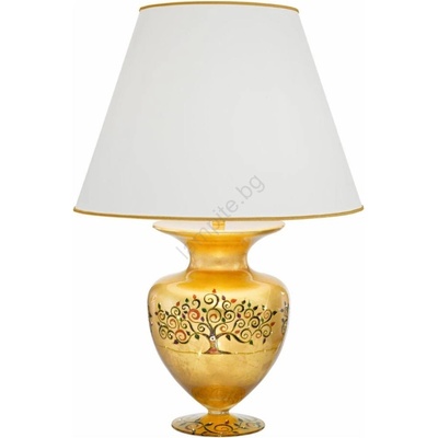 Kolarz 1417.71M. Mu - Настолна лампа ANFORA 1xE27/100W/230V 24K златист (KL0334)