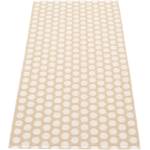 Pappelina Бежова и кремава пътека за открито и закрито 70x150 cm Noa Beige Vanilla - Pappelina (NO6E715)