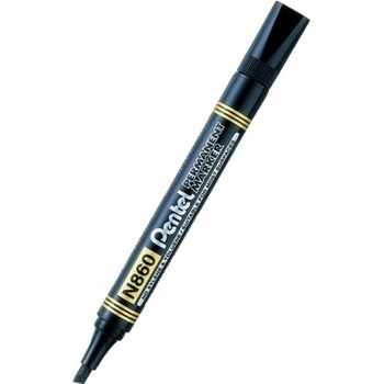 Pentel Маркер Pentel N860, черен, от 2.5 до 7.0 mm, перманентен (OK26863)