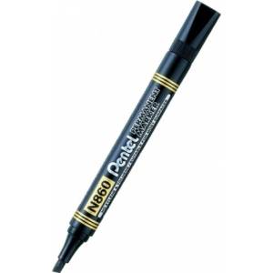 Pentel Маркер Pentel N860, черен, от 2.5 до 7.0 mm, перманентен (OK26863)