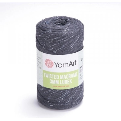 YarnArt Twisted Macrame Lurex 3mm Twisted Macrame Lurex: Twisted Macrame Lurex 758