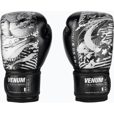 Venum YKZ21 Boxing черни/бели детски боксови ръкавици