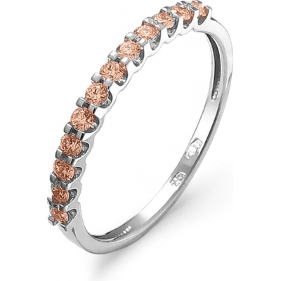Blink Blink Výročný prsteň s diamantami Champagne 1352BchDG