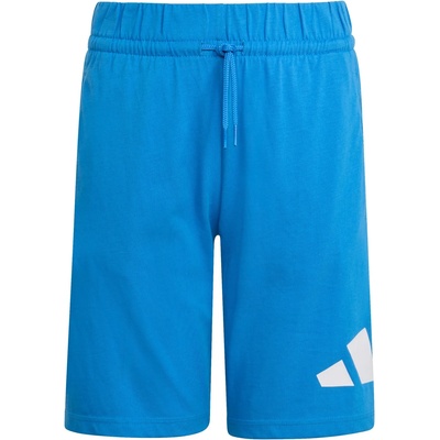 Adidas Детски къси панталони adidas Kid's Bold Knit Shorts 210 Shorts - Ray Blue / White - размер 140 (EU) (701-3544-0512)