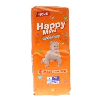 Happy Mimi Standart Maxi 4 7-18 kg 50 ks