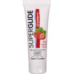 HOT Superglide Edible Waterbased Lubricant Strawberry 75ml