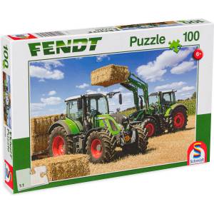 Schmidt Spiele Пъзел Schmidt от 100 части - Тракторна дейност (56256) - baby