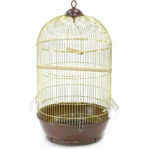 Zoomagzinche Клетка за птици 40 х 70см цвят Злато (330g)