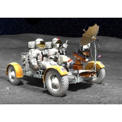 Pohlednice 3D Lunar Rover