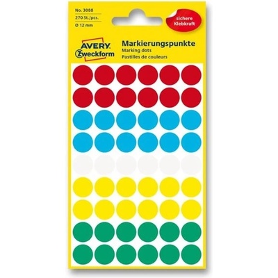 Avery Zweckform 3088 Kulaté etikety 270 etiket