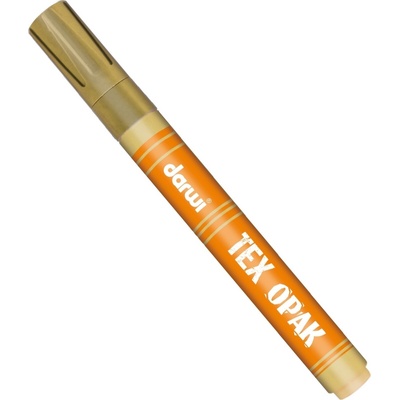 Darwi Tex Fabric Opak Marker Маркер за текстил Gold 6 ml 1 бр (DA0160013050C)