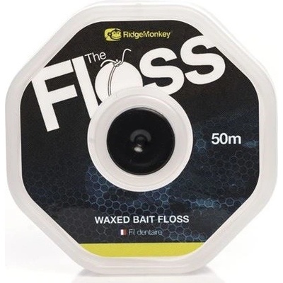 RidgeMonkey: Šňůrka The Floss Waxed Bait Floss 50m
