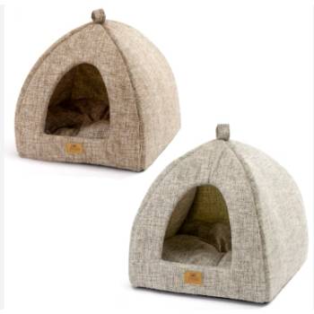 Ferplast - Tipi - Меко легло за кучета и котки тип къщичка, 44см/44см/38 см