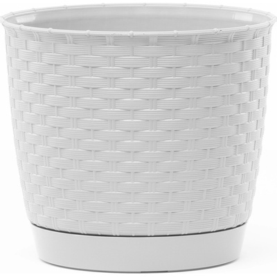 Prosperplast Ratolla Round Drlo 30,0 cm biely