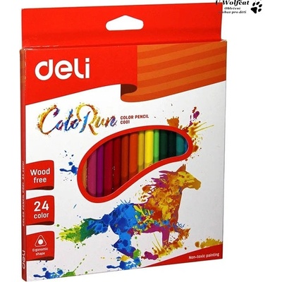 Deli ColorRun C00120 24 ks