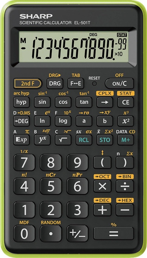 Sharp EL-501T Zelená