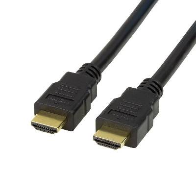 Кабел HDMI мъжки - HDMI мъжки, High Speed, 10K, 2M, LogiLink, Черен, ICOC HDMI21-8-020L (CH0078)