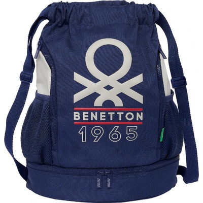 Benetton Varsity sivá námornícka modrá