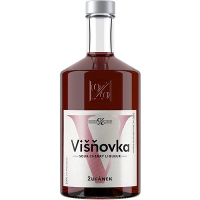 Žufánek Višňovka 20% 0,5 l (holá láhev) – Zboží Mobilmania