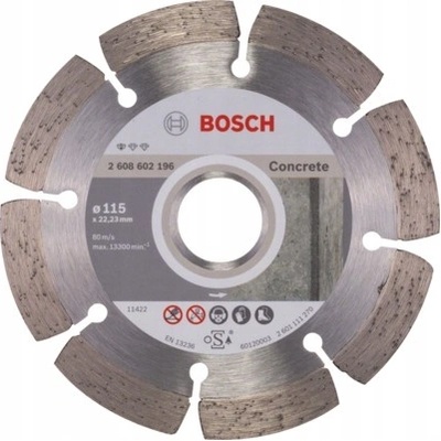Diamantový řezný kotouč Bosch 150 mm na betonu