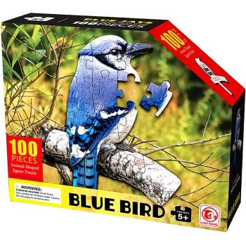 Image 1 of EmonaMall Детски пъзел Синя птица (100 части) EmonaMall - Код W5362 (W5362-201373211-2002013732112)
