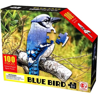 EmonaMall Детски пъзел Синя птица (100 части) EmonaMall - Код W5362 (W5362-201373211-2002013732112)