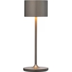 blomus Преносима настолна лампа FAROL MINI, 19, 5 см, LED, обгорен метал, алуминий, Blomus (BM67050)