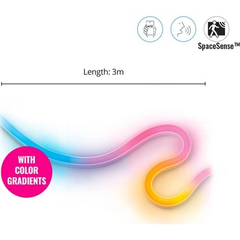 Philips WiZ Neon LED Lightstrip 3 m, Type-C LED pásek
