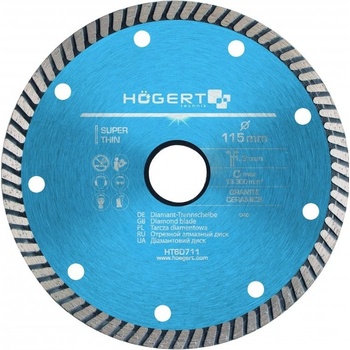 Högert Diamantový kotouč 115 mm HT6D711
