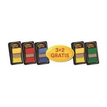 Post-it indexing beads post-it® promo set 3x50, 25.4x43, 2mm +2x50 free