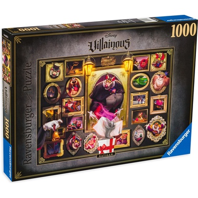 Ravensburger Пъзел Ravensburger от 1000 части - Дисни злодей: Ратиган (16521)