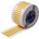 Brady 2LSZH-125-2-YL-2 / 140976, етикети, THT Low Smoke Halogen Free Permasleeve Wire Marking Sleeves, 25.40 mm x 6.00 mm (140976)