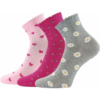 Lonka ponožky Ema mix 3 pár