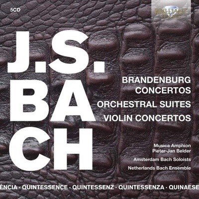 J.S. Bach - Brandenburg Concertos/Orchestral Suites/ CD Box Set