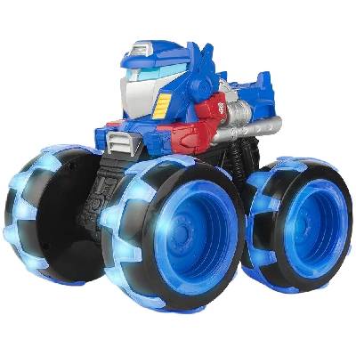Електронна играчка Tomy - Monster Treads, Optimus Prime, със светещи гуми (47423)