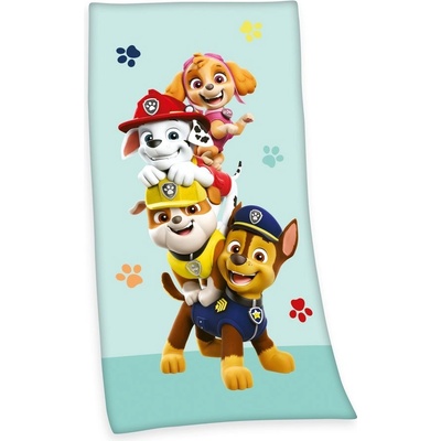 Characterworlds Osuška Paw Patrol Tlapková Patrola 75 x 150 cm