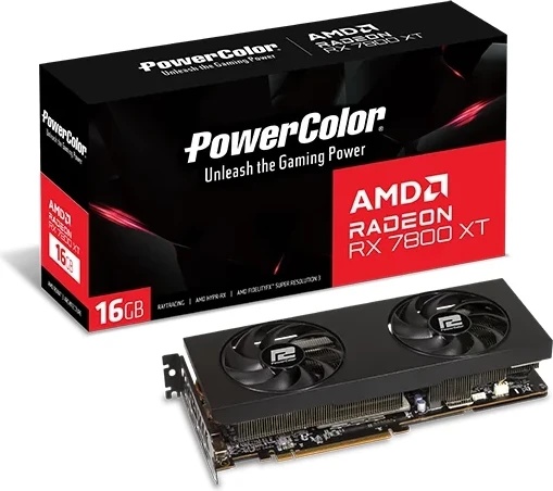 PowerColor Radeon RX 7800 XT 16GB GDDR6 (RX7800XT 16G-P)