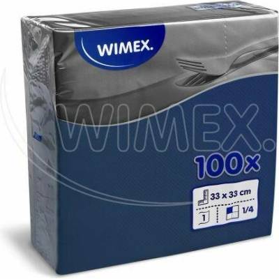 Wimex Ubrousek PAP FSC Mix 1V 33x33 cm 100 ks tmavě modrý karton 12x balení