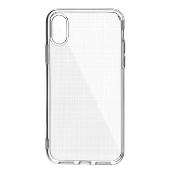 Apple Силиконов калъф кейс CLEAR Case 2mm за iPhone 12 / 12 Pro, прозрачен