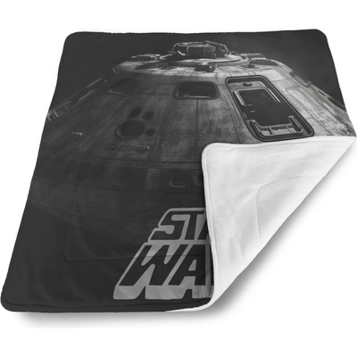 Sablio Detská deka pre bábätko Star Wars Vesmírná loď