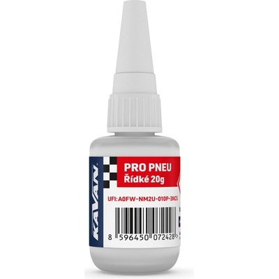 Kavan PRO PNEU řídké vteřinové lepidlo 20g KAV56.9941.DE