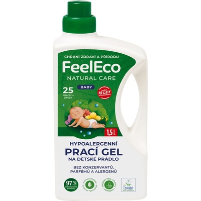 FeelEco Hypoalergenní prací gel Baby 25 dávka