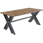 EX Home Трапезна маса EX Home модел Doker Kros, 220 см, Масив