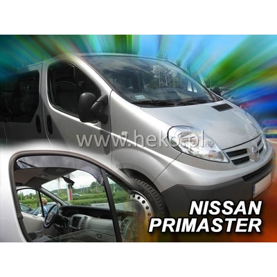 Deflektory Renault Trafic 2001-2014 / Krátke