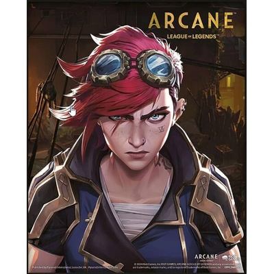 Plakát League of Legends Arcane 3D JinxVI