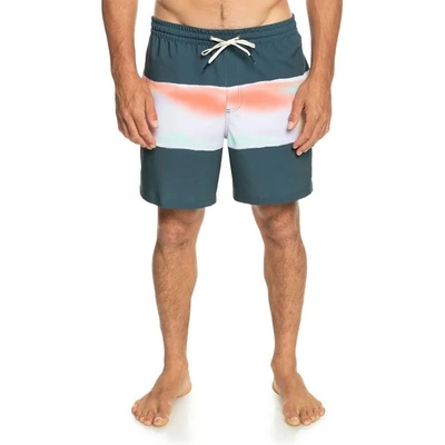 Quiksilver Бански гащета Quiksilver Surfsilk Air-Brush Volley 17Nb swimming shorts - Blue (Midnight Navy)