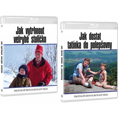 Jak vytrhnout velrybě stoličku + Jak dostat tatínka do polepšovny - Blu-ray 2BD